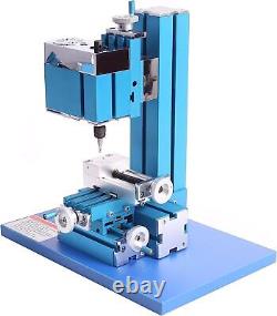 US 36W Mini Milling Machine DIY Woodworking Soft Metal Lathe Processing Tool