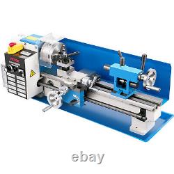 VEVOR 7X14 Mini Precision Wood Lathe 550W Metal Bench Lathe Turning Machine