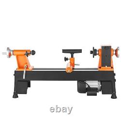 VEVOR Benchtop Wood Lathe, 10 in x 18 in, 0.5 HP 370W Power Wood Turning Lathe