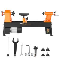 VEVOR Benchtop Wood Lathe, 10 in x 18 in, 0.5 HP 370W Power Wood Turning Lathe M