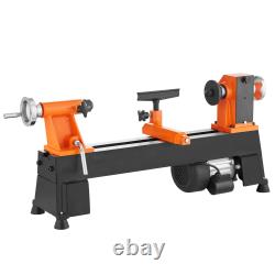 VEVOR Benchtop Wood Lathe, 10 in x 18 in, 0.5 HP 370W Power Wood Turning Lathe M