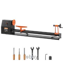 VEVOR Benchtop Wood Lathe, 14 in x 40 in, 0.5 HP 370W Power Wood Turning Lathe M