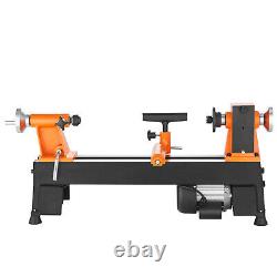 VEVOR Benchtop Wood Lathe Power Wood Turning Lathe 10 in x 18 in 0.5 HP 370W