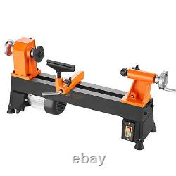 VEVOR Benchtop Wood Lathe Power Wood Turning Lathe 10 in x 18 in 0.5 HP 370W