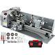 Vevor Lathe Mini Metal Lathe 8.7 × 29.5 Metalworking Machine Metal Gear 1100w