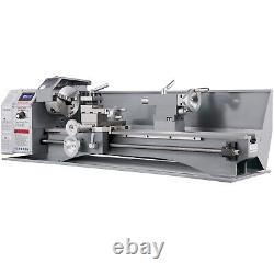 VEVOR Lathe Mini Metal Lathe 8.7 × 29.5 Metalworking Machine Metal Gear 1100W