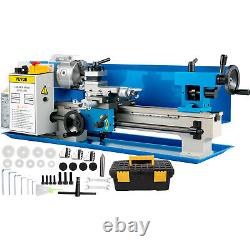 VEVOR Mini Metal Lathe Machine 7x14 550W Variable Speed 2250 RPM With Tools