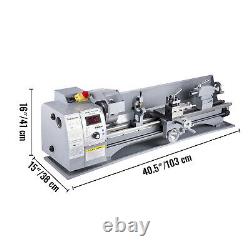 VEVOR Mini Metal Turning Thread Lathe Machine Wood Drilling 8 x 32 Woodworking