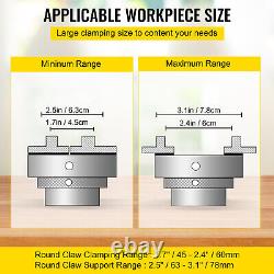 VEVOR Wood Turning Lathe Chuck Kit 3.75 inch Self-centering Wood Lathe Accessory