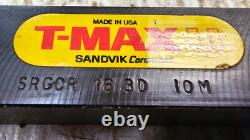 Valantine SD TML 85-3 Sandvik SRGER 16 D3 Lathe Tool Holder CARBIDE TURNING G410