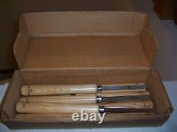 Vintage Buck Bros. 8 Piece Wood Turning Chisel Tool Set 16 Long New In Box