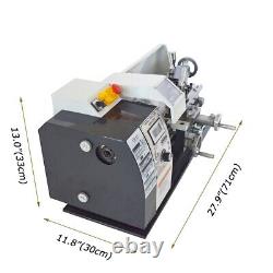 WM180V 110V Precision Mini Metal Lathe Brushless Motor Inch Thread Lathe 600W