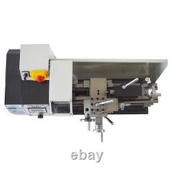 WM180V Metric Precision Metal Bench Lathe 600W Metalworking Wood Lathe