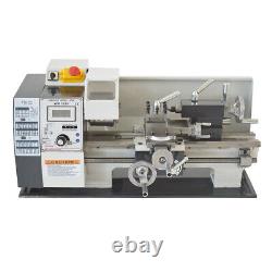 WM180V Metric Precision Metal Bench Lathe 600W Metalworking Wood Lathe