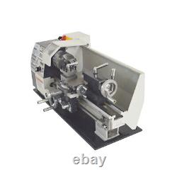 WM180V Metric Precision Metal Bench Lathe 600W Metalworking Wood Lathe