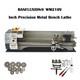 Wm210vi Precision Metal Lathe Inch Thread Bench Lathe Brushless Motor 832