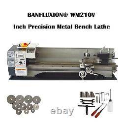 WM210VI Precision Metal Lathe Inch Thread Bench Lathe Brushless Motor 832