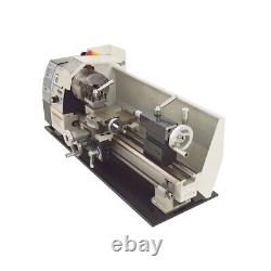 WM210V Inch Precision Metal Bench Lathe 816 DIY Mini Lathe Turning Machine
