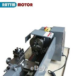 WM210V Metal Lathe Machine Thread Jade Metal Wood Turning 750W Brushless Motor