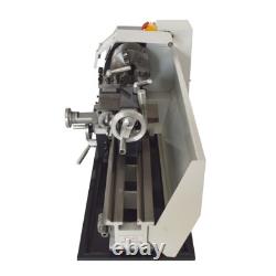 WM210V Metric Precision Metal Bench Lathe Wood Lathe DIY Groove Turning Lathe