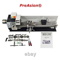 WM210V Precision Metalworking Lathe 110V Imperial Threads Double Chuck 8X32