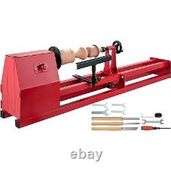 Wood Lathe 14 x 40, Power Wood Turning Lathe 1/2HP 4 Speed 1100/1600/2300/3400