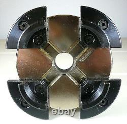 Wood Lathe Bowl Chuck with 8 Jumbo Jaws + 2 Jaw Sets Fits 1-8 + 3/4-16 New