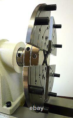 Wood Lathe Bowl Chuck with 8 Jumbo Jaws + 2 Jaw Sets Fits Shopsmith 5/8 New