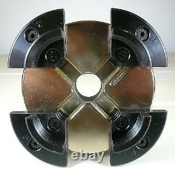 Wood Lathe Bowl Chuck with 8 Jumbo Jaws + 2 Jaw Sets Fits Shopsmith 5/8 New