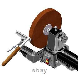 Wood Lathe Bowl Turning Tools Cast Iron Bench Tool Multi Directional Mini Shop