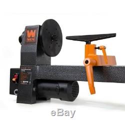 Wood Turning Lathe Benchtop Variable Speed Woodturning Tool Centering Drilling