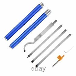 Wood Turning Tools Set With Aluminum Handle Woodworking Lathe Rougher Finishe WP