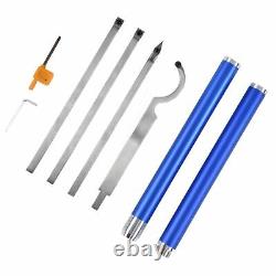 Wood Turning Tools Set With Aluminum Handle Woodworking Lathe Rougher Finishe WP