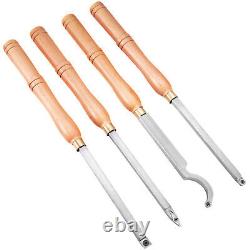 Wood Turning Tools for Lathe, Carbide Lathe Tools 4 PCS, Turning Lathe Chisels