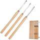 Woodturning Carbide Lathe Tools, 23.7 Size Wood Turning Tool Set Of 3 Roughe