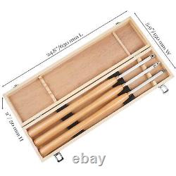 Woodturning Carbide Lathe Tools, 23.7 Size Wood Turning Tool Set of 3 Roughe