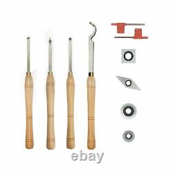 YUFUTOL Carbide Tipped Wood Turning tools Lathe set Finisher/Rougher/Detaile