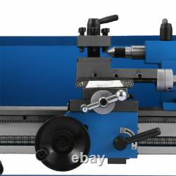 7''x14'' Blue Mini Lathe Metal Digital Cj18a Turning Milling +accessoire Package