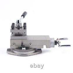 Ensemble porte-outil de tour Mini Lathe Assembly AT300 porte-outil de coupe 80mm de course