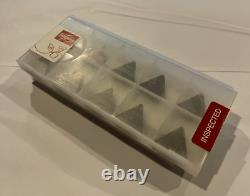 Inserts de tournage en carbure Tungaloy TECN43ZFR TH10 (Pack de 10)