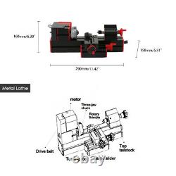 Machine De Tournage De Fraisage De Fraisage De La Tour T4u5 Pour Perceuse De Fraiseuse De Mini-jigsaw Bricolage