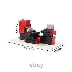 Machine à tourner métallique multifonction mini motorisée DIY à 1200 tours/min outil électrique US