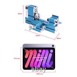 Machine à tourner mini motorisée de 36W pour métaux bois loisirs enseignement outil bricolage