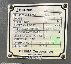 NOUVEAU 2011 Okuma #2SP-150H Centre de Tournage CNC à Double Broche