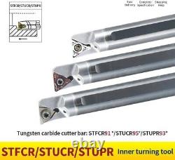 Outil de tournage interne de barre de coupe de tour en carbure de tungstène STFCR/STUCR/STUPR