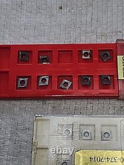 Porte-outil de tour VALENITE SCLPRF0-060 avec queue de 3/8 pouce et 1 pièce avec 16 plaquettes carbure neuves.