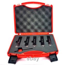 Porte-outil de tournage indexable pour tour avec inserts en carbure