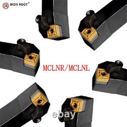 Porte-outil externe de tour CNC 95° MCLNR2525M12 pour insert CNMG120408
