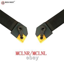 Porte-outil externe de tour CNC 95° MCLNR2525M12 pour insert CNMG120408
