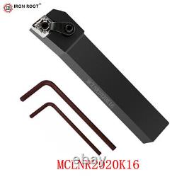 Porte-outil externe de tour CNC 95° MCLNR2525M12 pour insert CNMG120408